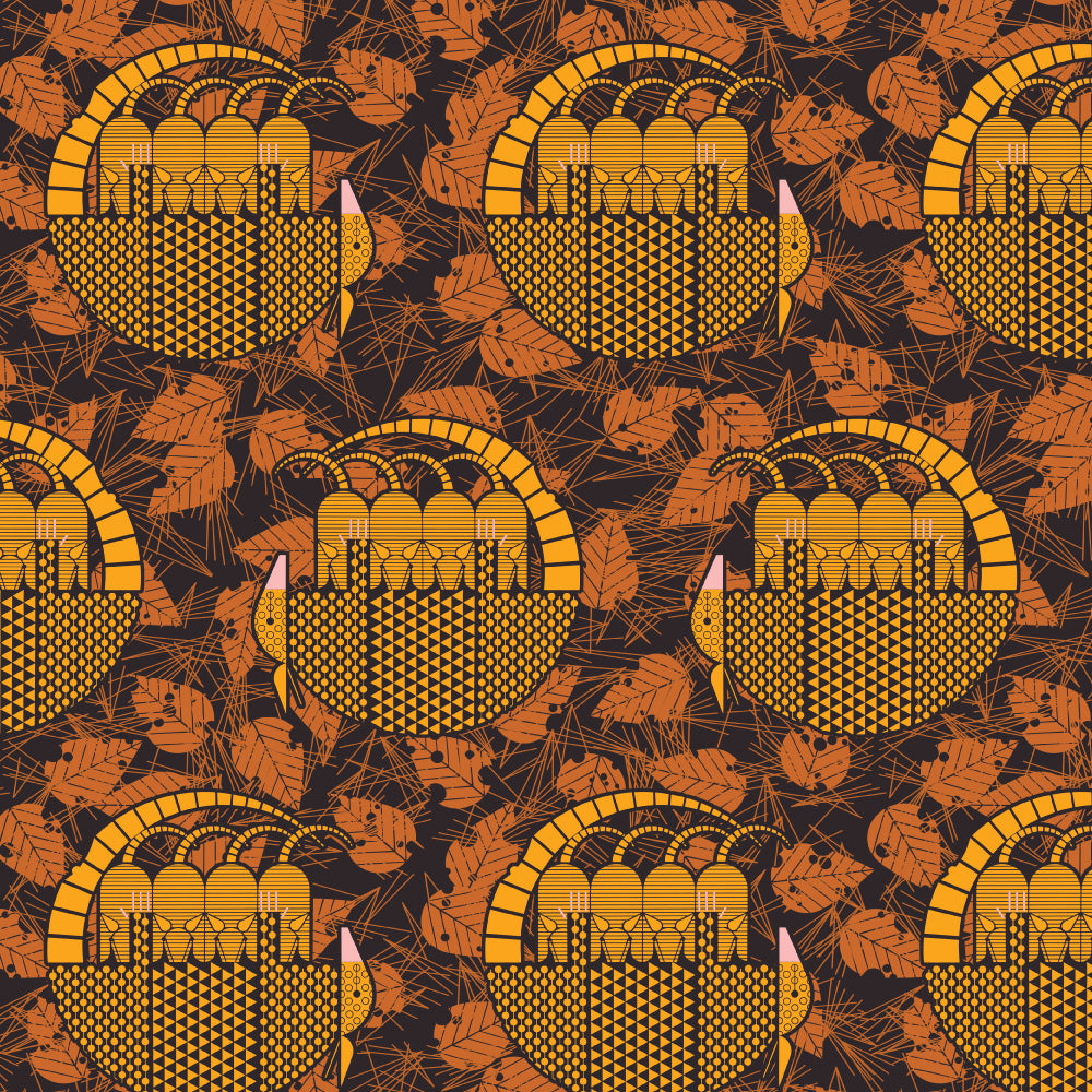 Charley Harper Nurture Vol 3 Armadillo Fam CH-400