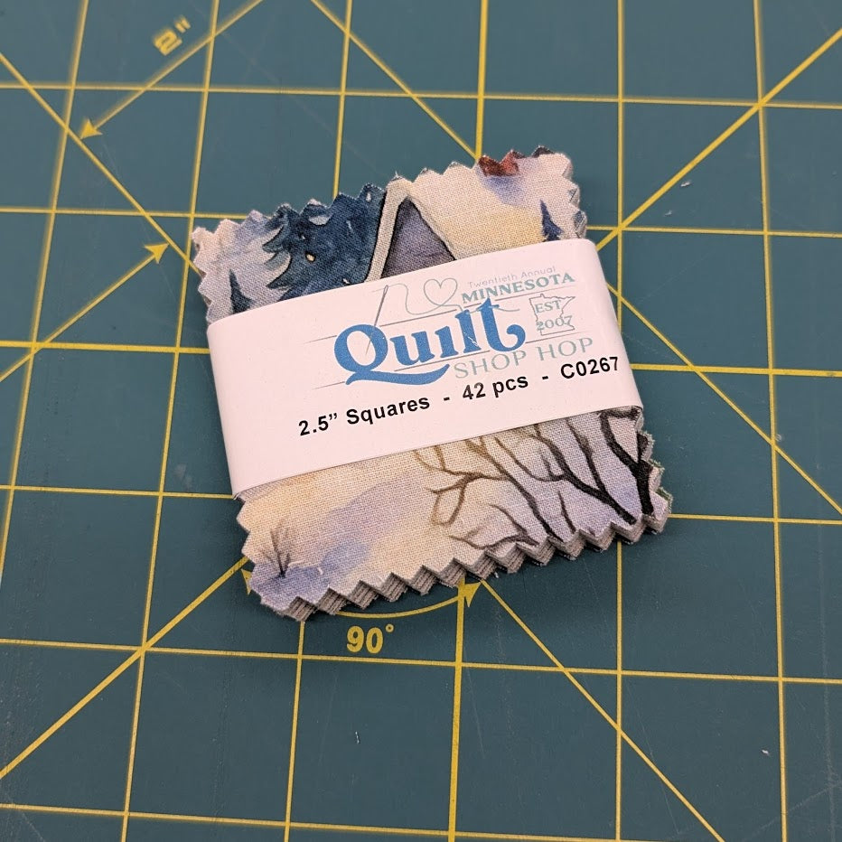 2026 Quilt MN 2.5" Squares (42 pcs)