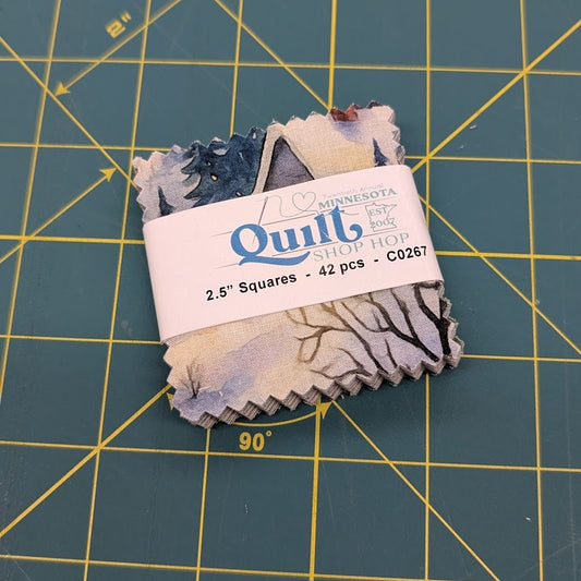 2026 Quilt MN 2.5" Squares (42 pcs)