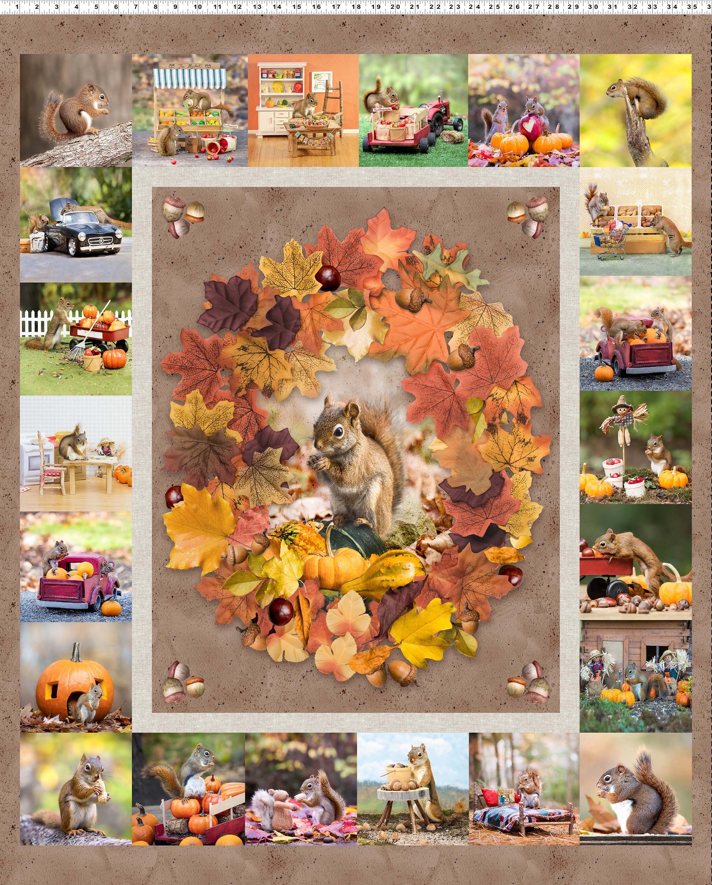 The Secret Life of Squirrels III Panel