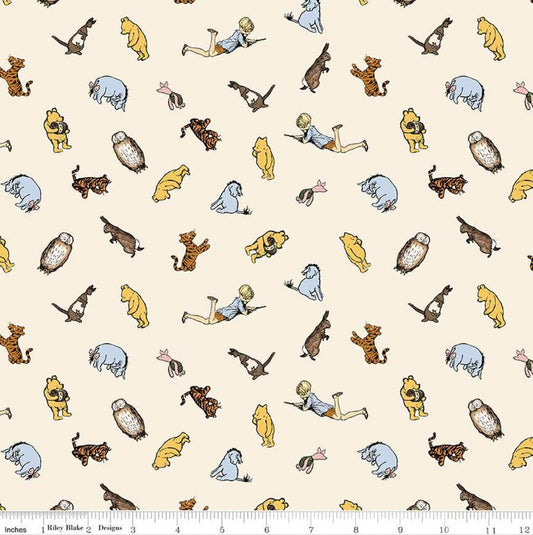 Winnie the Pooh Characters C17003-Cream