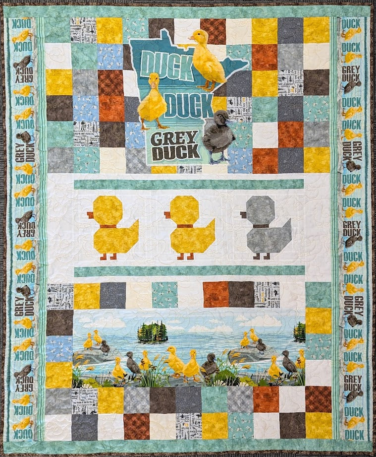 2024 Quilt MN Duck Duck 57x69.5 Dawn's Quilt Shop