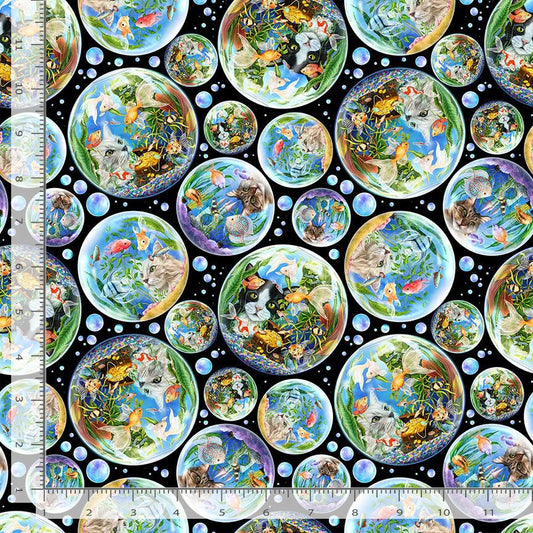 Feline Fanatic Aquarium Fish CD4151-Blue