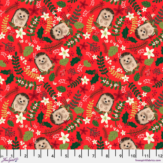 Christmas Cabin - Mia Charro - Christmas Hedgehog PWMC094.XRed