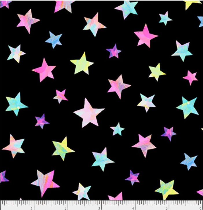 Crazy Kitties 05610K Black Stars