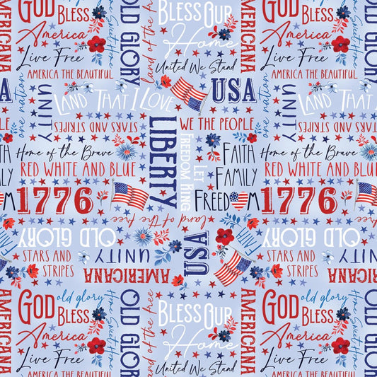 Faith Family Freedom Words of Glory 14829-54