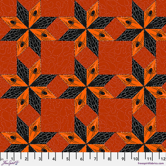 Costumes & Cobwebs Stars & Spiders PWRH117.Orange