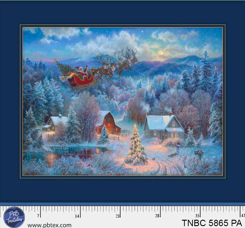 The Night Before Christmas Panel