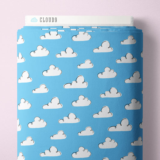 Poolside Purrfection Summer Sky Blue