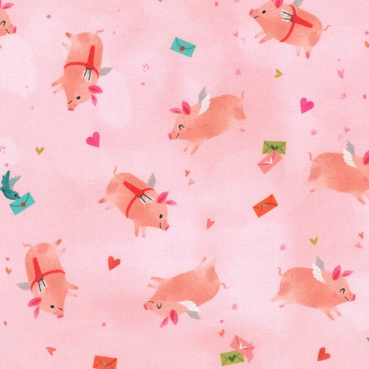 Little Valentine Pigs AKFD-22941-123 Baby Pink