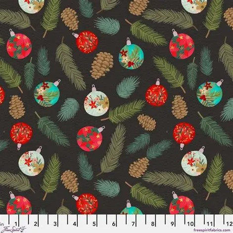 Christmas Spirit Happy Eve PWMC073.XCharcoal Mia Charro