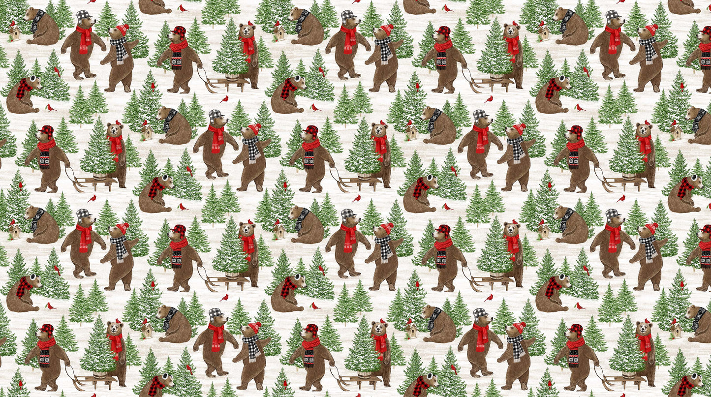 Beary Merry Christmas Forest Bears 27057-10