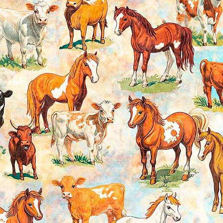 Yippie Ki Yay Cows & Horses 2600-31491-E