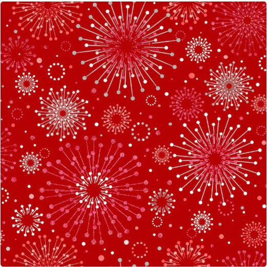 Shiny Objects Holiday Twinkle 2 Sparklers Cranberry Metallic