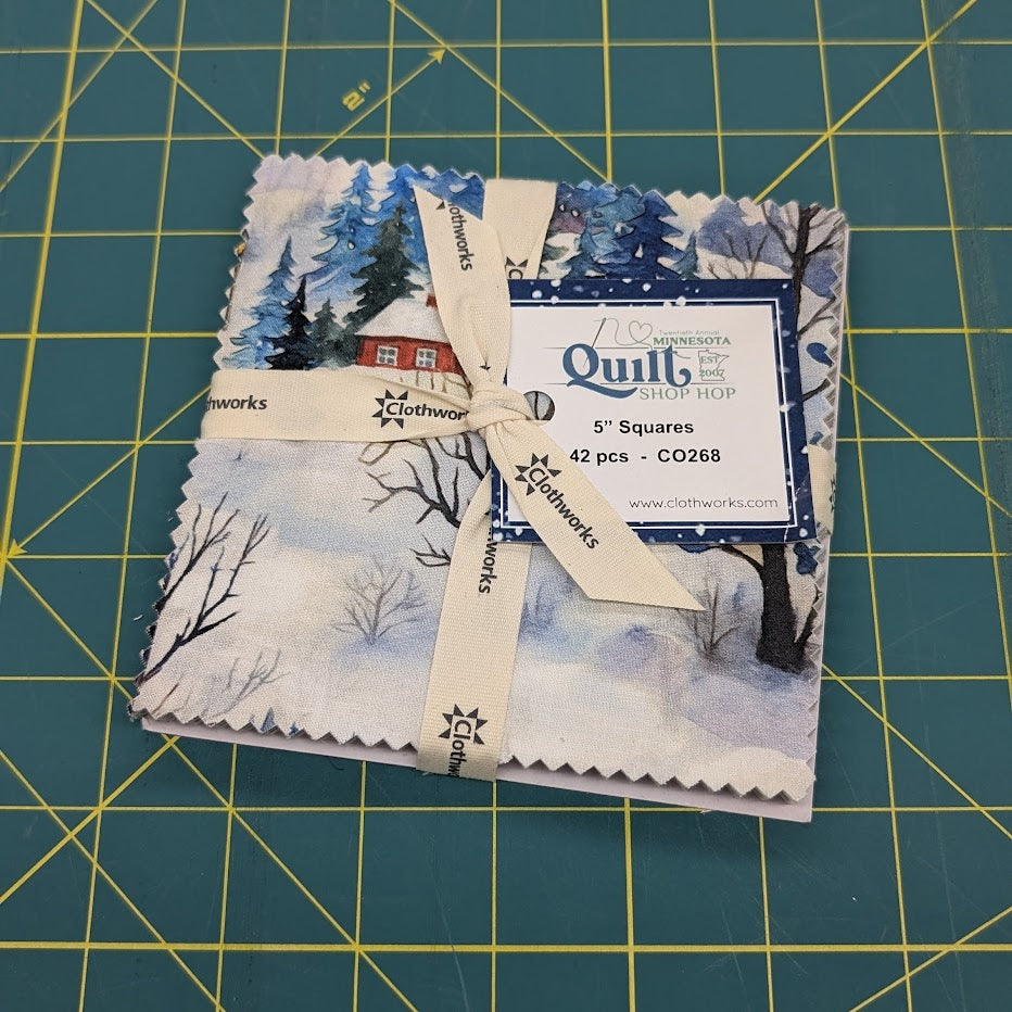 2026 Quilt MN 5" Squares (42 pcs)