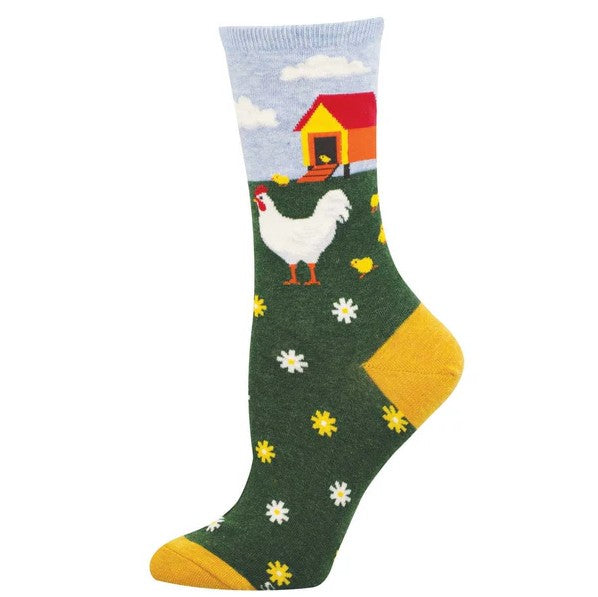 Mother Hen - Green - Women's 9-11