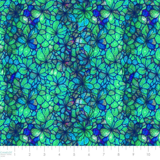 Sonny in the Sunflowers - Stained Glass Petals 16240202-02