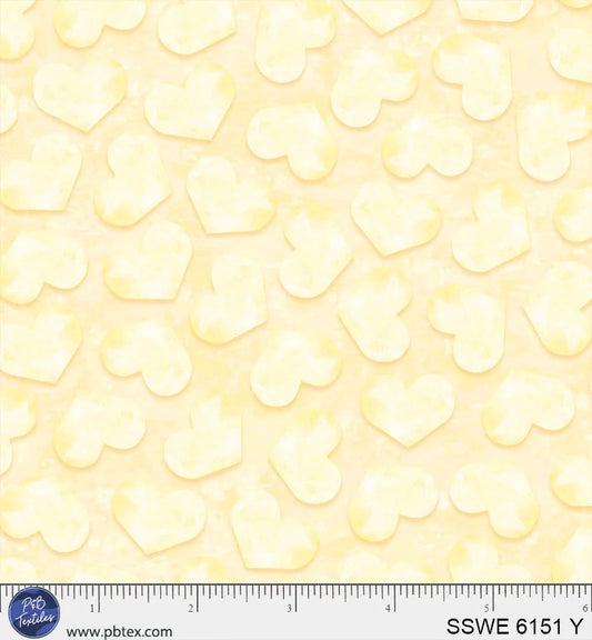 Spring Sweeties Tossed Textural Hearts SSWE06151Y