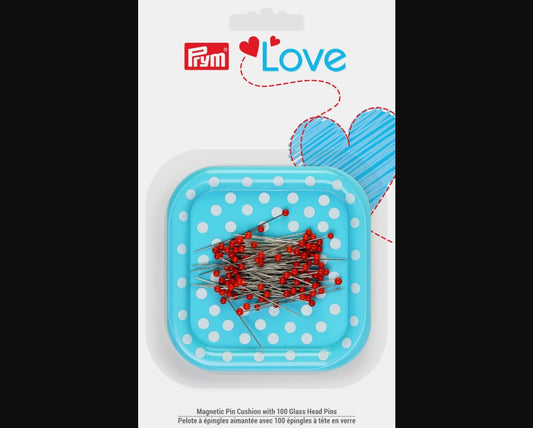 Magnetic Pin Cushion with 100 Pins