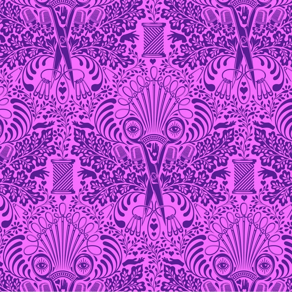 Tula Pink Homemade - Getting Snippy-Night
