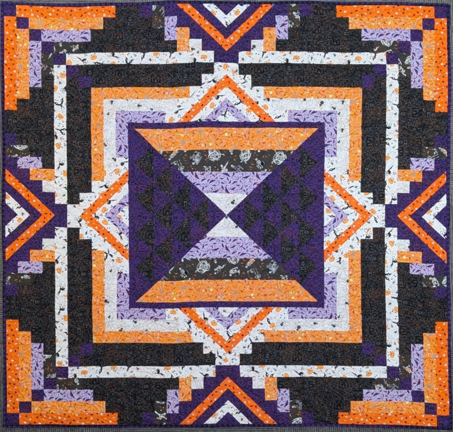 Mr Bones Sews Diamond Flare 70x70