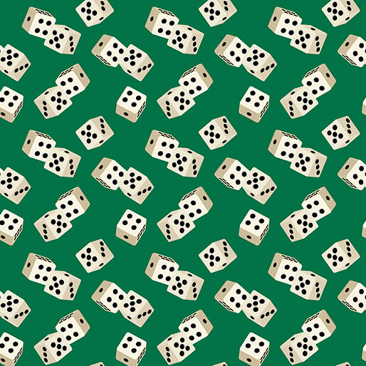Let's Play Roll the Dice Green 14812-44