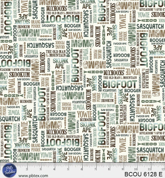 Bigfoot Country 4-Way Nick Names BCOU06128E