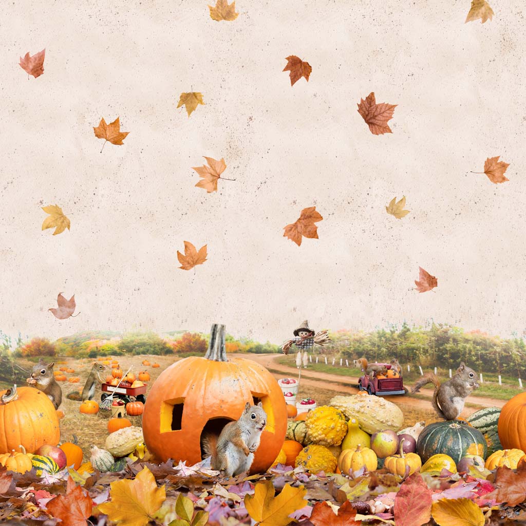 The Secret Life of Squirrels III Border