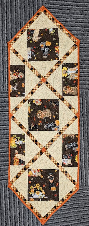 Autumn Cats & Dogs Fresh & Fun Runner 18x54