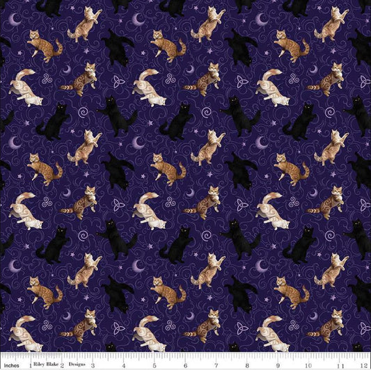 Celtic Cats CD16584 Purple