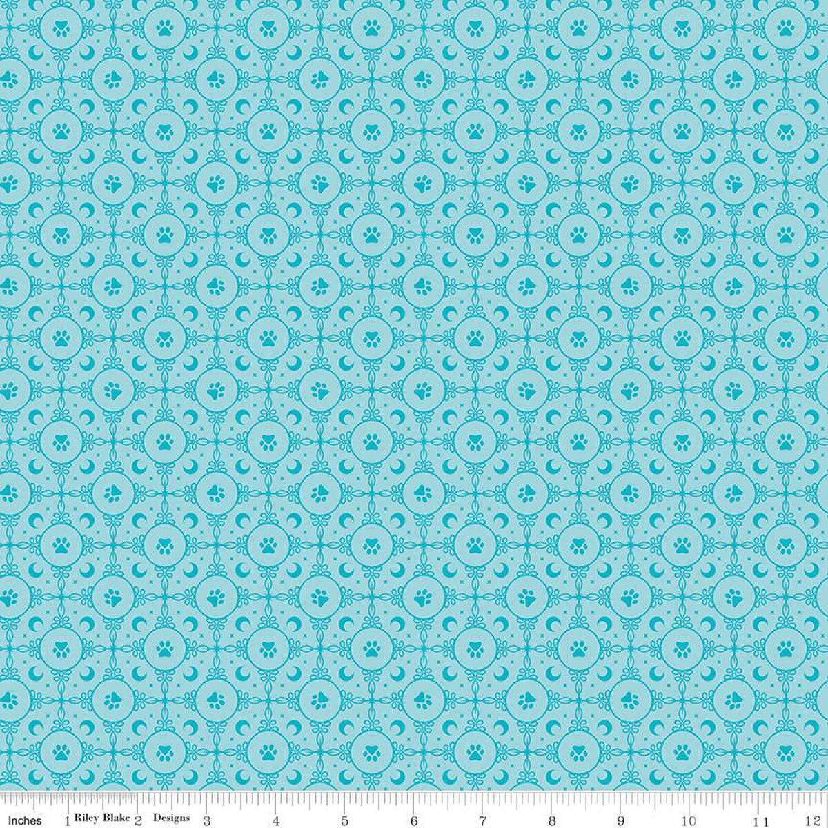 Celtic Cats Circles CD16585 Aqua