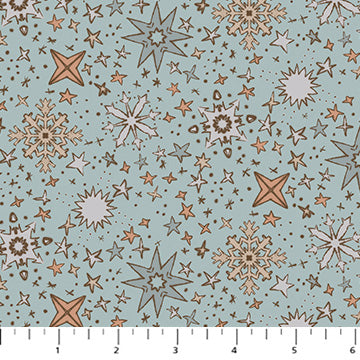 Cozy Cubs Snowflakes Blue 91106-40