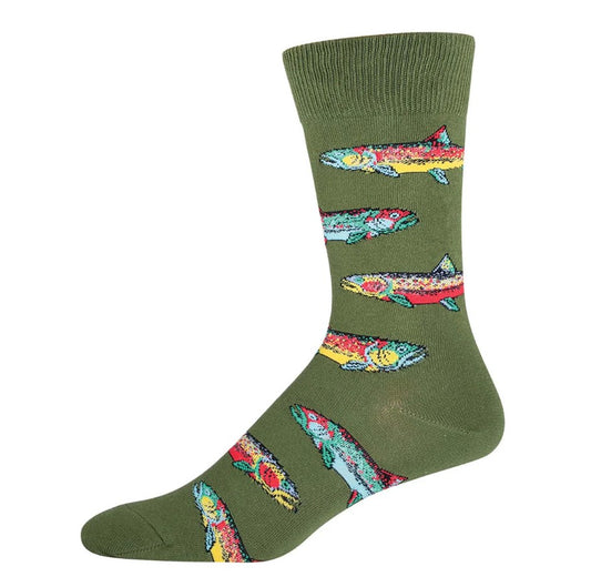 Trout - Parrot Green - Men's 10-13