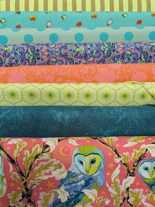 Mystery Five-0 Luau Tula Pink Mystery Kit 65x83 or 75x75