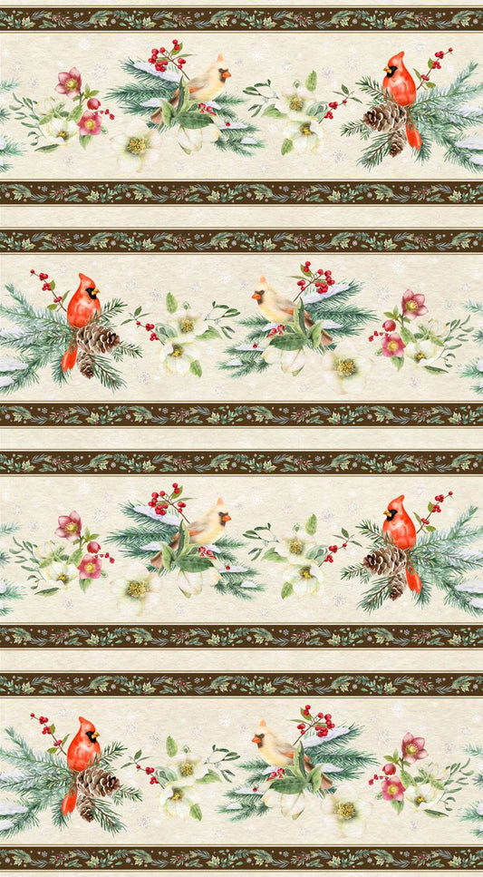 2026 Quilt MN Pictorial Stripe Lt Khaki