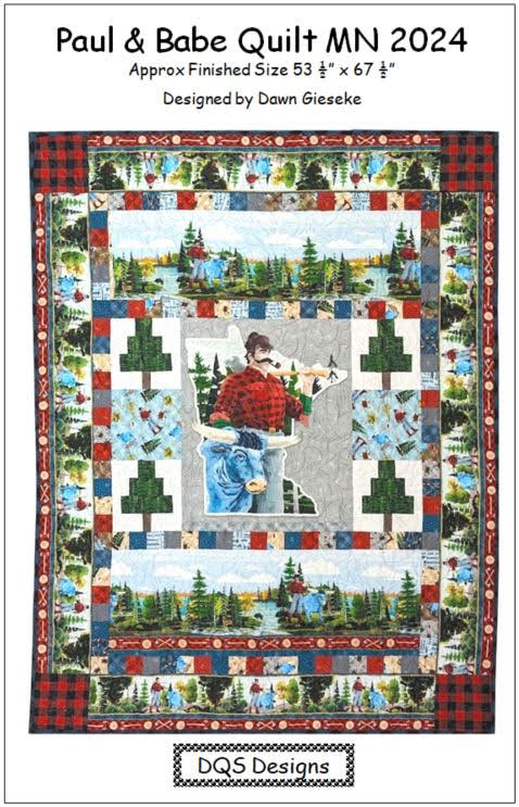 2024 Quilt MN Paul Bunyan Pattern