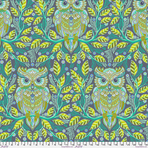 Tula Pink Full Moon Forest II Hootie Patottie PWTP244.Starlight